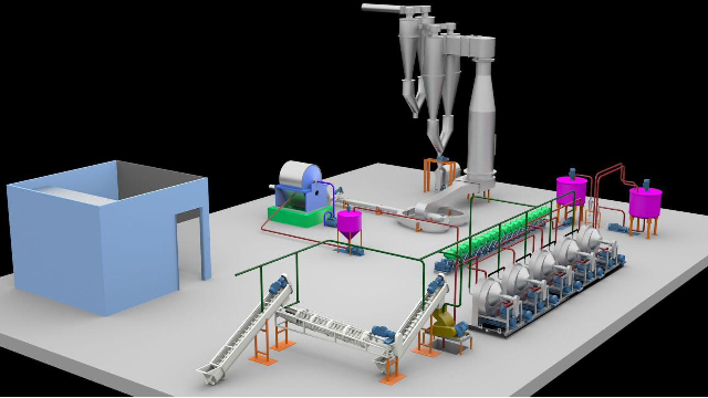 Cassava Starch Processing Flow Line Cassava Starch Processing Line