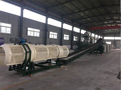 First Cleaning for Cassava Cleaning Unit 1